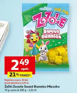 Auchan Żelki Sweet Bunnies Mieszko oferta
