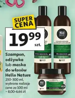Auchan Szampon, odżywka lub maska do włosów oferta