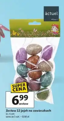 Auchan Zestaw 12 jajek na zawieszkach oferta