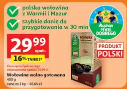 Auchan Wołowina wolno gotowana oferta
