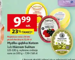 Auchan Mydło-gąbka Kotem lub Hürrem Sultan oferta