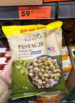 Biedronka Pistacje prażone solone oferta