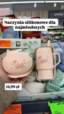 Biedronka Naczynia silikonowe dla najmłodszych oferta