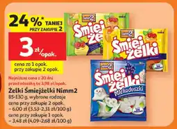 Auchan Żelki Śmiejżelki Nimm2 różne rodzaje oferta