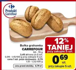 Carrefour Bułka grahamka oferta