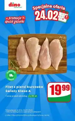 Dino Filet z piersi kurczaka świeży klasa A oferta