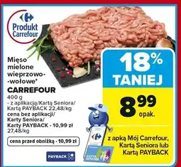 Carrefour Mięso mielone wieprzowo-wołowe oferta
