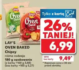 Kaufland Chipsy Oven Baked różne rodzaje oferta
