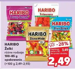 Kaufland Żelki różne rodzaje oferta