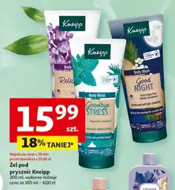 Auchan Żel pod prysznic Kneipp oferta