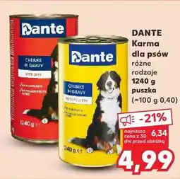 Kaufland Karma dla psów różne rodzaje puszka oferta