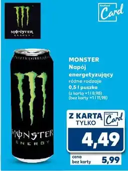 Kaufland Napój energetyzujący Monster oferta