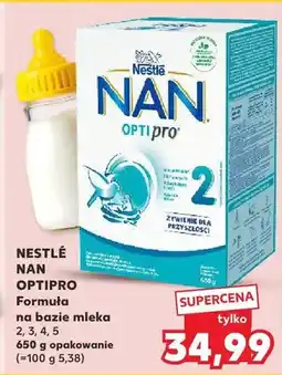 Kaufland Formuła na bazie mleka 2, 3, 4, 5 oferta