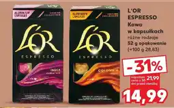 Kaufland Kawa w kapsułkach różne rodzaje oferta