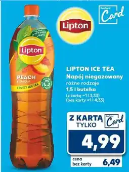Kaufland Napój niegazowany Lipton Ice Tea Peach oferta