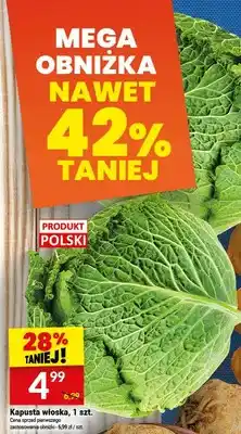 Twój Market Kapusta włoska, 1 szt oferta