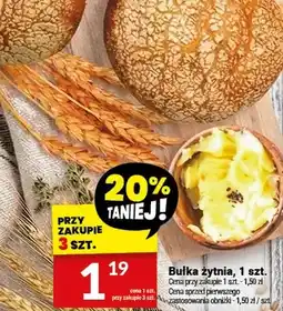 Twój Market Bułka żytnia, 1 szt oferta