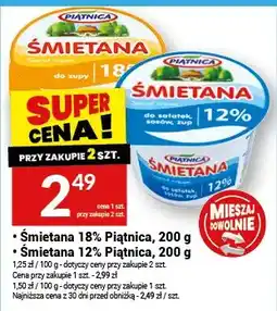 Twój Market Śmietana 12% Piątnica oferta