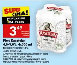 Twój Market Piwo Kasztelan Jasne Pełne 5,6% oferta