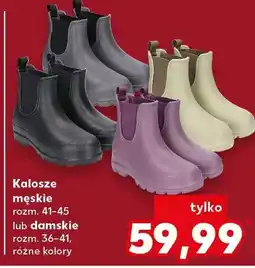 Kaufland Kalosze męskie oferta
