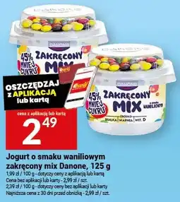 Twój Market Jogurt o smaku waniliowym zakręcony mix Danone oferta