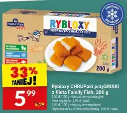 Twój Market Rybloxy CHRUPaki przySMAKI z fileta oferta