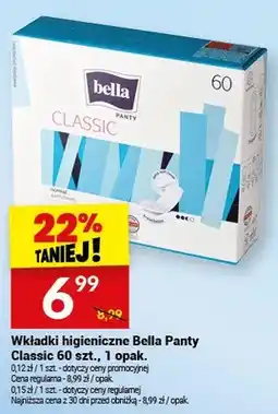 Twój Market Wkładki higieniczne Bella Panty Classic 60 szt oferta
