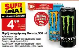 Twój Market Napój energetyczny Monster oferta