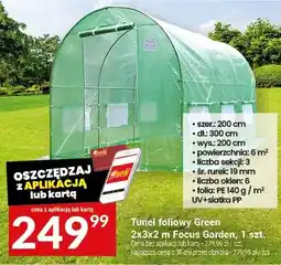 Twój Market Tunel foliowy Green 2x3x2m oferta