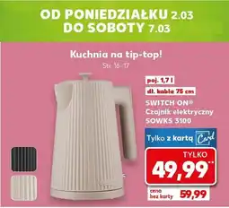 Kaufland Czajnik elektryczny SOWKS 3100 oferta