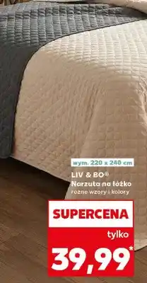 Kaufland Narzuta na łóżko różne wzory i kolory oferta