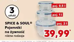 Kaufland Pojemniki na żywność różne rodzaje oferta