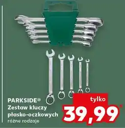 Kaufland Zestaw kluczy płasko-oczkowych oferta