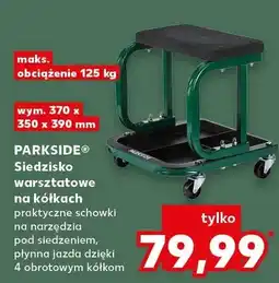 Kaufland Siedzisko warsztatowe na kółkach oferta