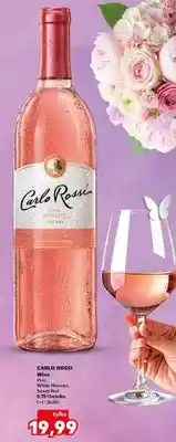Kaufland Wino Pink, White Moscato, Sweet Red oferta