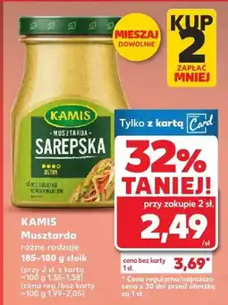 Kaufland Musztarda różne rodzaje oferta
