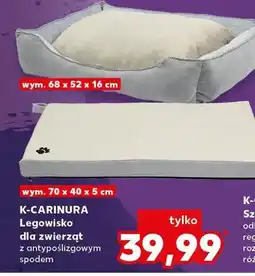 Kaufland Legowisko dla zwierząt z antypoślizgowym spodem oferta