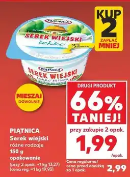 Kaufland Serek wiejski różne rodzaje oferta