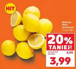 Kaufland Cytryny opakowanie oferta