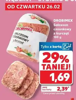 Kaufland Salceson czosnkowy z kurczak oferta