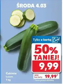 Kaufland Cukinia luzem oferta