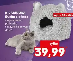 Kaufland Budka dla kota z wyjmowaną poduszką i antypoślizgowym dnem oferta