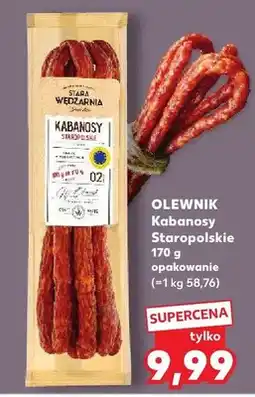 Kaufland Kabanosy staropolskie oferta