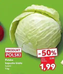 Kaufland Kapusta biała luzem oferta