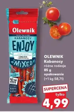 Kaufland Kabanosy Enjoy różne rodzaje oferta