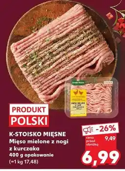 Kaufland Mięso mielone z nogi z kurczaka oferta
