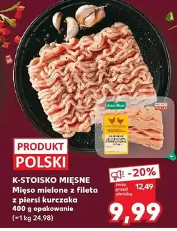 Kaufland Mięso mielone z fileta z piersi kurczaka oferta