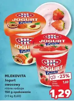 Kaufland Jogurt owocowy różne rodzaje oferta
