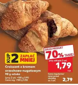 Kaufland Croissant z kremem orzechowo-nugatowym oferta