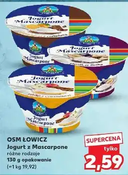 Kaufland Jogurt z Mascarpone różne rodzaje oferta